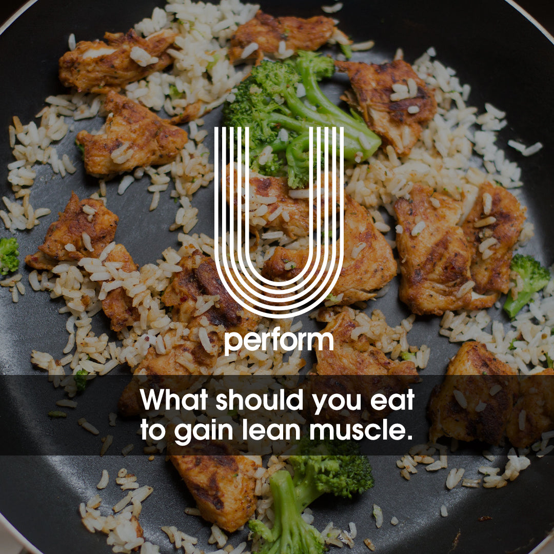 Muscle building calories.